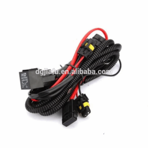 Garfour - 12V 40A 5-Pin Harness Automotive Relay Socket Custom Wire Harness Automotive Wire Harness